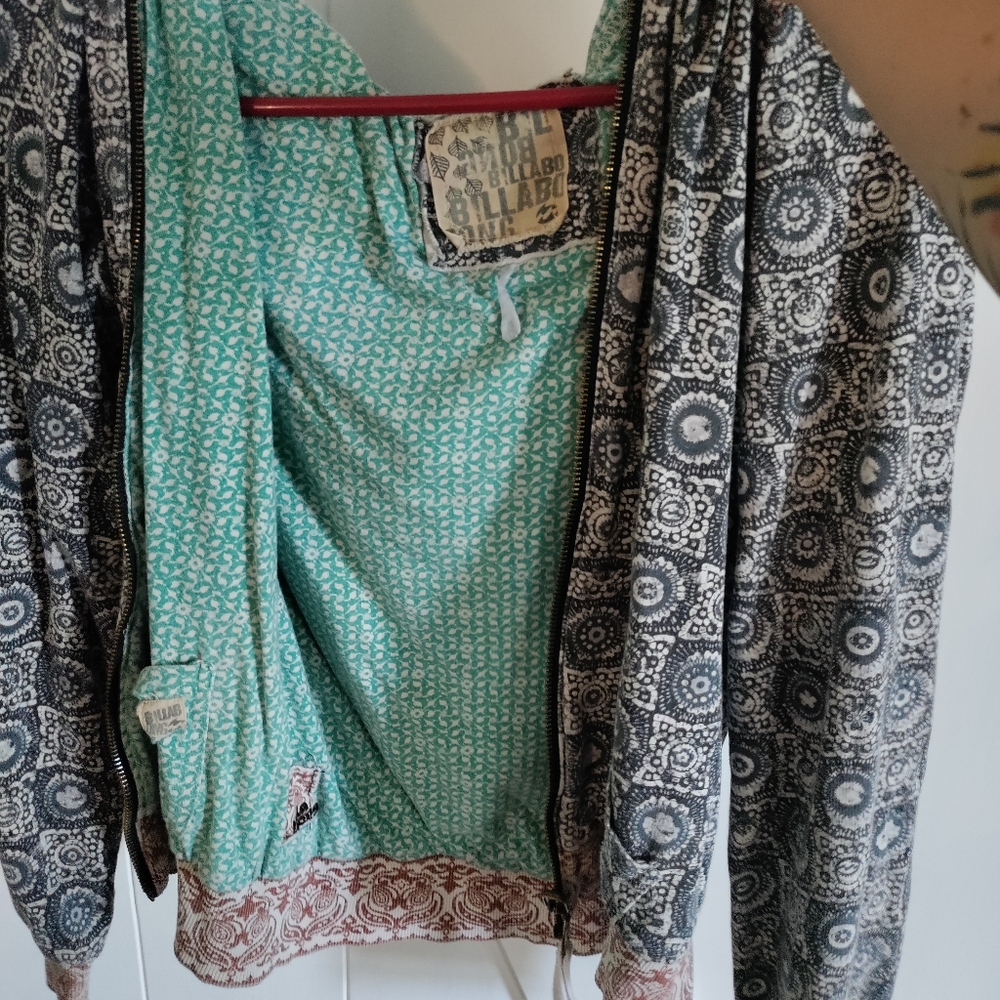 Billabong reversible hoodie